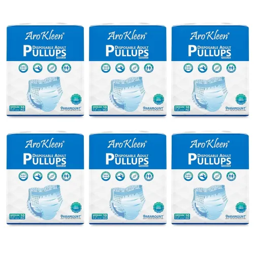 Image of Arokleen Adult Diaper Pull-Ups Medium (Pack of 6)