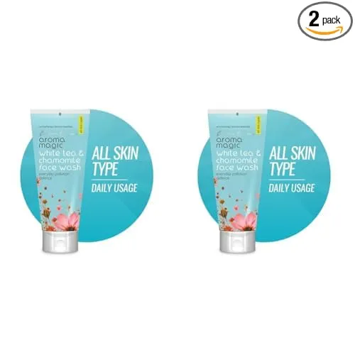 Image of Aroma Magic White Tea Face Wash- 100 ml (Pack of 2)