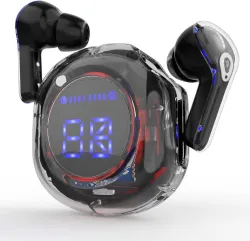 Aroma NB121 Earbuds (Glass Black)