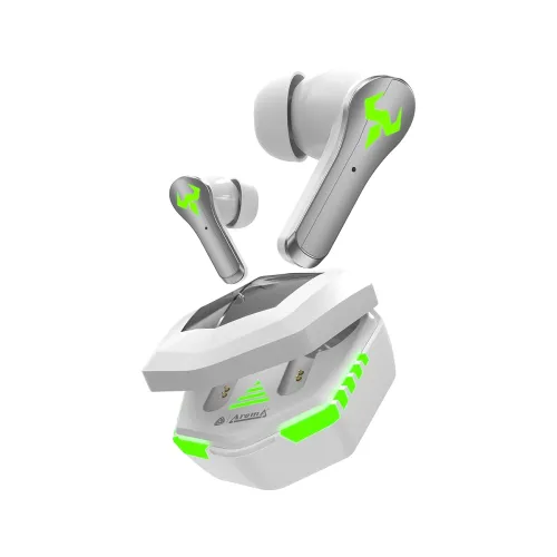 Image of AROMA NB126 Axis Upto 50 Hours Playtime* Fast Charging RGB 45Ms Latency True