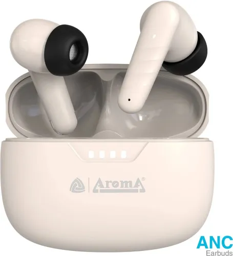 Image of Aroma NB138 Ascrow 32dB Noise Cancellation Earbuds Bluetooth 