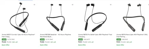 Image of Aroma Neckband Upto 80% Discount
