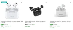 Aroma True Wireless Earbuds upto 88% Discount