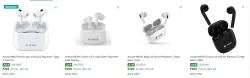 Aroma True Wireless Earbuds upto 88% Discount
