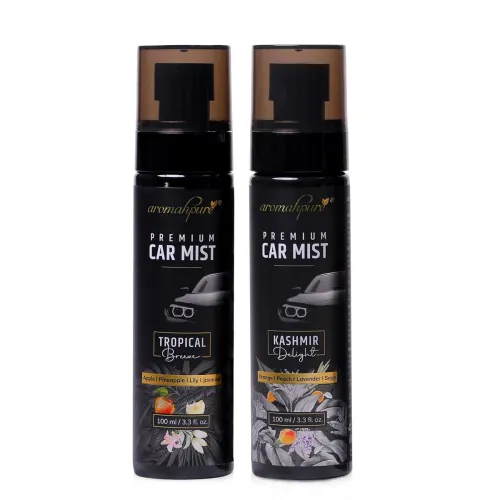 Image of Aromahpure Premium Car Mist | Breeze, Delight |100ml | Car Spray Perfume | Luxury Car Perfume | 800 + Sprays Each | Air 