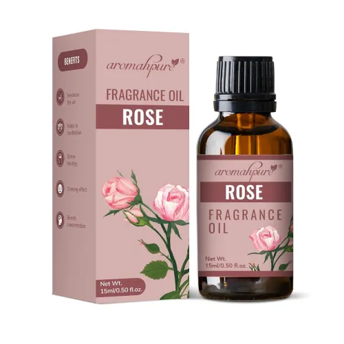 Image of Aromahpure Rose Fragrance Oil 15 ml