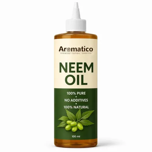 Image of AROMATICO 100% Pure Neem Oil – Natural Oil for Skin, Hair & Scalp Care - 100ml