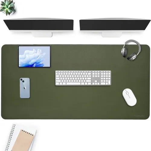 Image of Aropana Vegan Leather Desk Mat