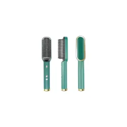 arpk 3-in-1 Ceramic Hair Straightening Brush for Women | Ionic Anti-Frizz Electric Straightener Comb | 5 Heat Settings |