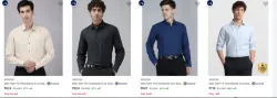 ARROW Formal Shirts at minimum 60% Discount
