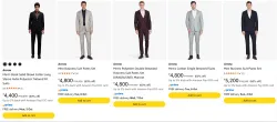 Arrow Mens Suit at minimum 60% Discount