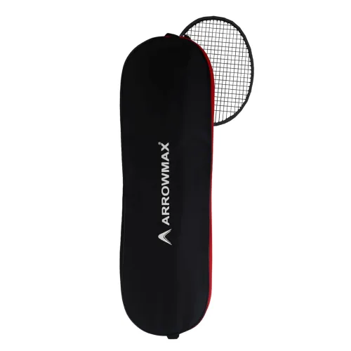 Image of ArrowMax Great Premium Lightwieght Stylish Equipment Bag Badminton Kit Bag | Single Zip Shuttle Bag | Sports Bag for Men