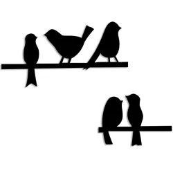 Art Street Bird MDF Wall Plaque