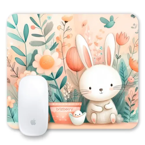 Image of ARTBRIZ Brizberry Mouse Pad, Large Printed Premium Textured Waterproof Anti Skid Rubber Base for Desktop Laptop Gaming P