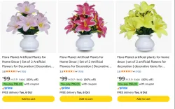 Artificial Flowers at @ ₹99