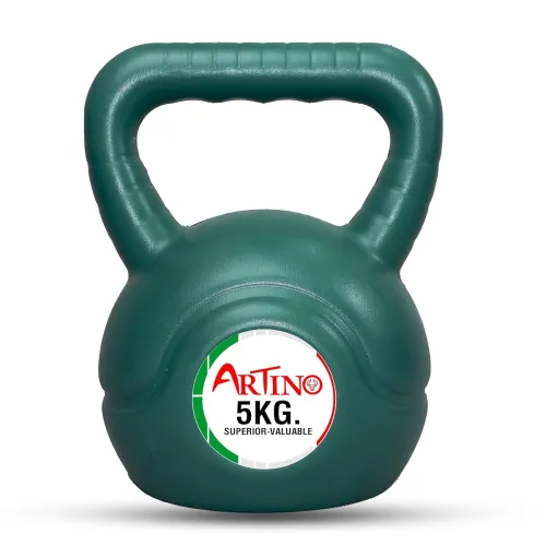 Image of ARTINO 5Kg Kettlebell for Cardio Training Home& Gym Fitness Workout Bodybuilding Weight Green Kettlebell