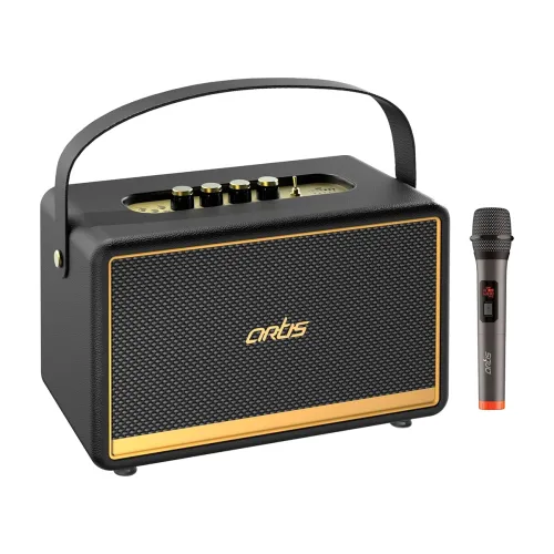 Image of Artis SoundHub 200 Retro Bluetooth Party Speaker
