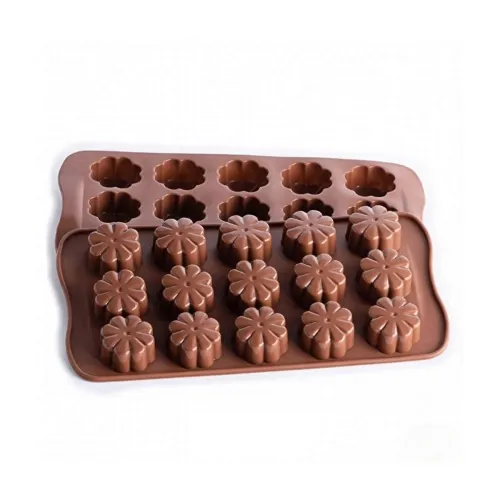 Image of ARTO 15-Cavity Flower Silicone Chocolate Mould