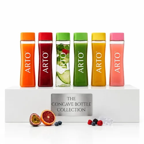 Image of Arto Multicolor Plastic Water Bottles