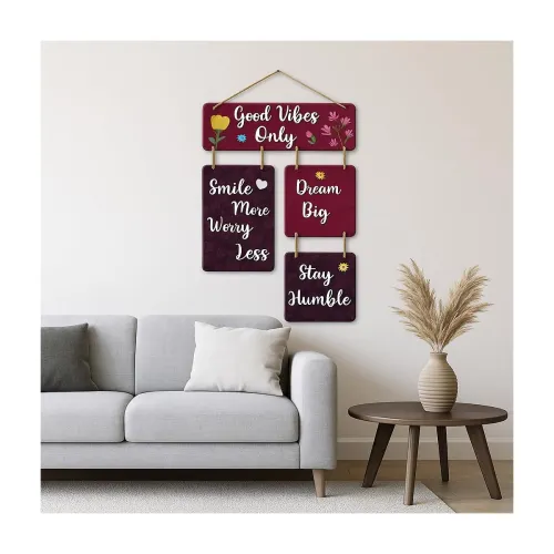 Image of Artvibes Motivational Wall Hanging for Home Decor 