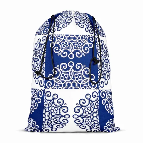 Image of ArtzFolio Lace Ornate Reusable Sack Bag