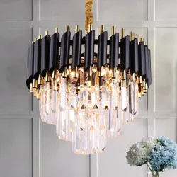 Arus Metal & Crystal Decorative Chandelier