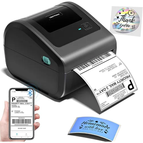 Image of ARVOX D450BT 4 Inch Bluetooth + USB Direct 4×6" Shipping Label Printer