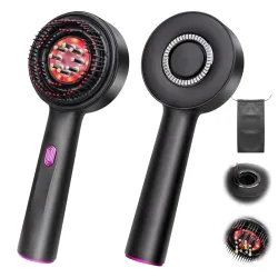 Arvox Oil Applicator Comb Red Led Light Therapy Boost Hair Growth