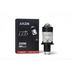ARZN H4 Projector LED Headlight Bulb 200W 