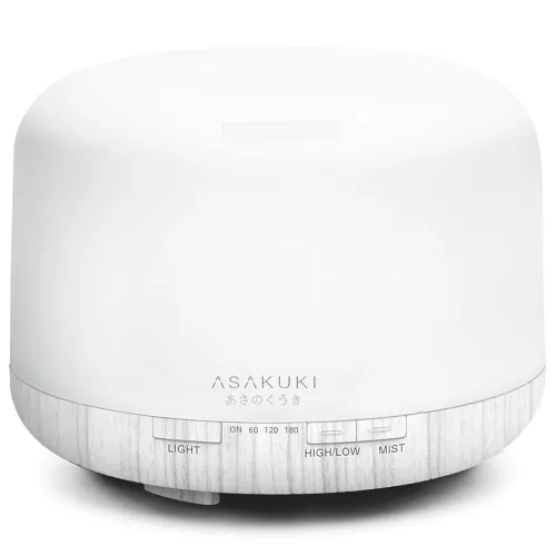 Image of ASAKUKI 500ml Premium Essential Oil Diffuser