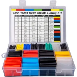 ASHINER 580-Piece Heat Shrink Tubing Kit