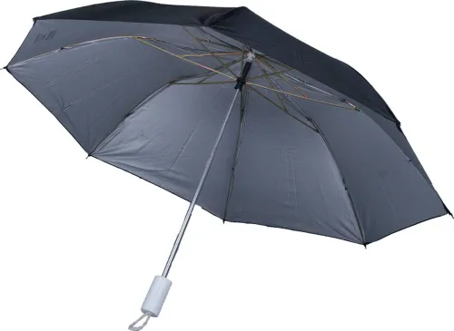 Image of ASHOKA 2 fold Manual Open Polyester Men/Women UV Protection Umbrella