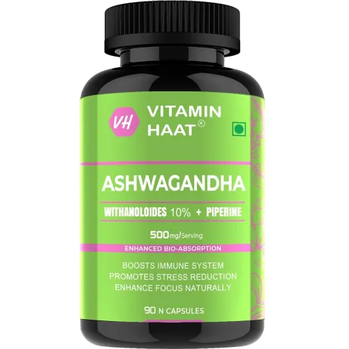 Image of Ashwagandha Supplements 90 Capsule 