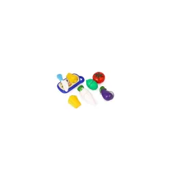 Asian Vegetable 7 PC Fruits Cutting Toy Set for Kids | Plastic Fruits Cutting Game for Toddlers