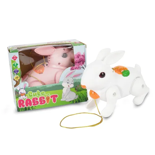 Image of Asian Interactive Cute Crawling Rabbit Toy