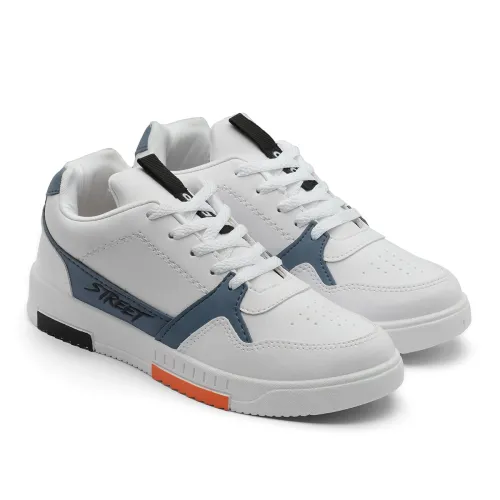 Image of ASIAN Men's White Casual Sneaker Shoes 