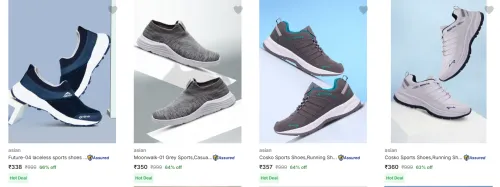 Image of Asian Men’s Sports Shoes at Minimum 60% Discount