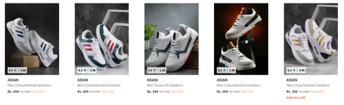 Image of Asian Men's Shoes upto 60% Discount