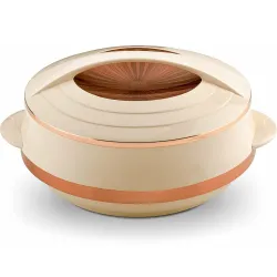 Asian Olympic Inner Steel Casserole, 1600 ml, Rose Gold |PU Insulated| BPA Free | Odour Proof| Food Grade | Easy to Carry | Easy to Store | Ideal for Chapatti | Roti | Serving Casserole