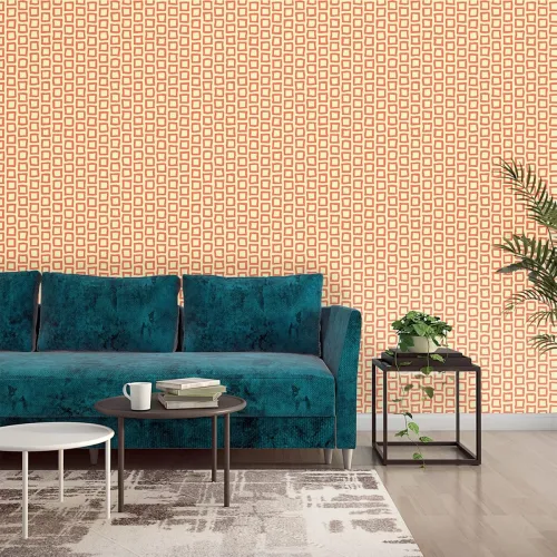Image of Asian Paints EzyCR8 P&S Chqrd Patterns - Light Orange