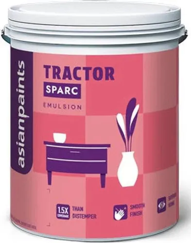 Image of Asian Paints 1 tractor sparc emulsion white Emulsion Wall Paint (10 L)