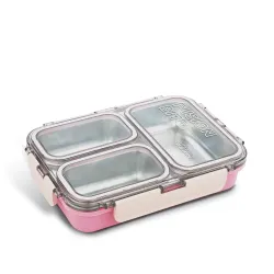 Asian Plastowares - 3 Insulated Lunch Box | Tiffin Box - Leak-Proof, Airtight