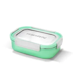 Asian Plastowares Snack Pack SS Leak Proof Lunch Box