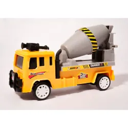 Asian Portable Plastic Cement Mixer Truck Construction Toy for Kids (Multicolor)