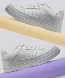 asian  Sneaker Casual Shoes For Men (White , 6)