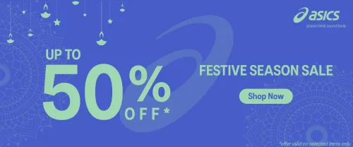 Image of asics Festive Season Sale : up to 50% Discount on Men's & Women's Fashion & Clothing 