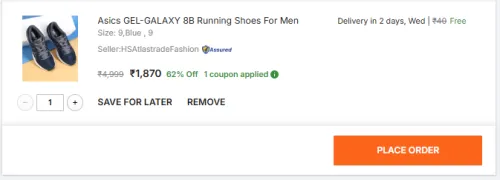 Image of Asics GEL-GALAXY 8B Running Shoes