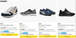 Asics Mens Footwears at minimum 72% Discount