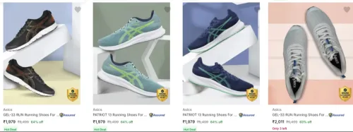 Image of Asics Men's Shoes up to 65% Discount