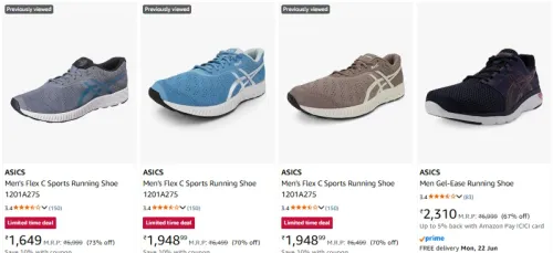 Image of ASICS Men's Shoes up to 70% Discount 